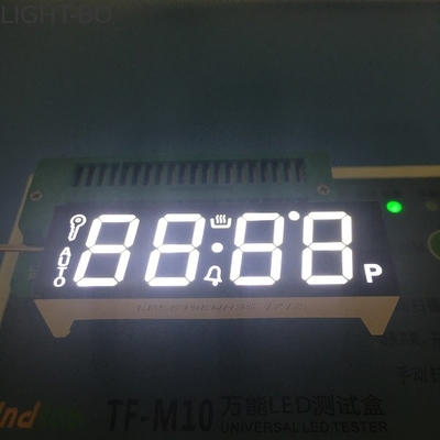 Wyświetlacz Black Face 4 cyfry 7 segmentów LED Ultra biały do ​​kuchenki gazowej
