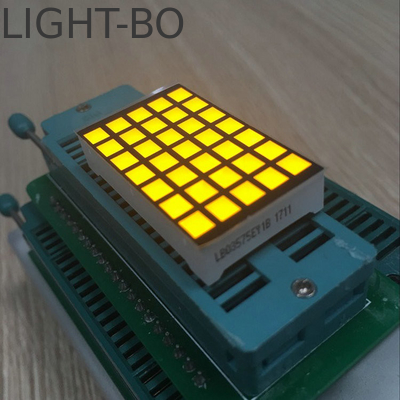 Ekran LED 5x7 dot matrycy z odwrotnym napięciem 5V i katodą kolumny anodowej rzędu połączenia