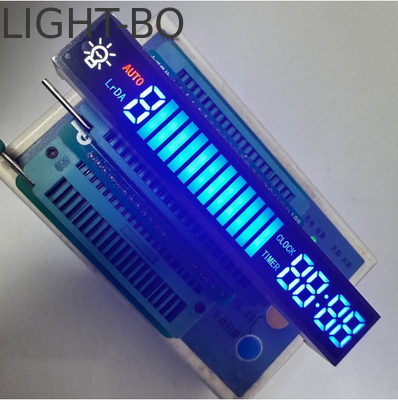 Modry/Czerwony/Biały Moduł Wyświetlacza Led 7 Segment Common Cathode For Range Hood