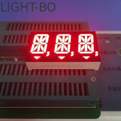 0.56 Inch 14 Segment Led Wyświetl wspólną anodę Super bright green Do tablicy przyrządów