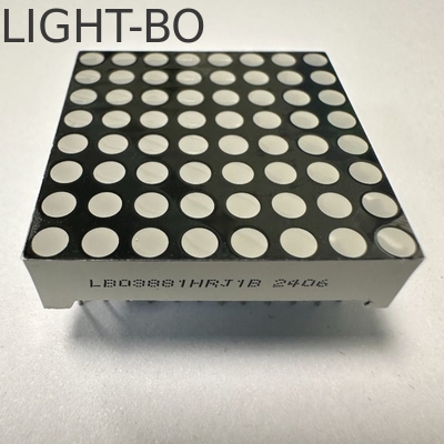 Wydajność stabilizatora wyświetlacza LED dwukolorowy czerwony/zielony 3mm 8*8 matryca DOT wspólna anoda dla ruchomych znaków