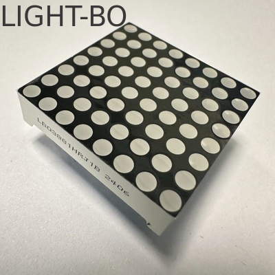 Dwukolorowy czerwony/zielony 3mm 8*8 DOT Matrix Stabler Performance Common Anode LED Display dla ruchomych znaków