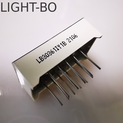 Ogólny katodę Super Jasny Bursztyn 7 Segment 3 Cyfrowy 9,2 mm LED Display dla paneli Meter
