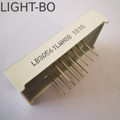 Ultrajaśniejszy biały szary powierzchnia 7 segment 3 cyfrowy 14,2 mm Common Cathode LED Display dla kontrolera temperatury