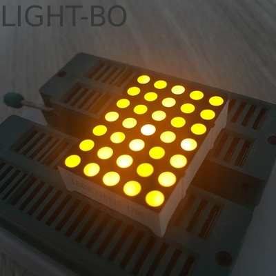 Super jasny żółty wyświetlacz LED 3 mm dla ruchomych znaków / tablic wiadomości