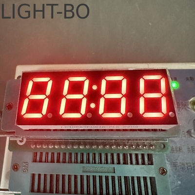 4 cyfrowy 14,2 mm Super jasny czerwony 7-segmentowy wyświetlacz LED Wspólna anoda do kontroli temperatury