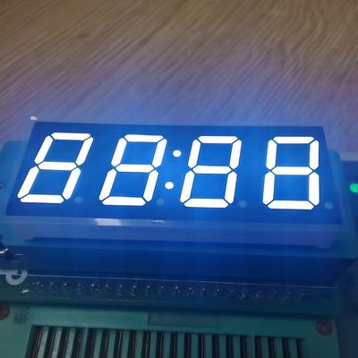 Dobra cena. Ultra jasny biały 14,2 mm 4 cyfrowy 7 segmentów LED zegar wyświetlacz wspólny katodę do cyfrowego zegarka w Internecie