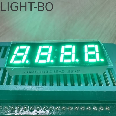 Zielony 4 cyfrowy 7 mm LED Display 7 Segment Common Anode dla kontrolera temperatury