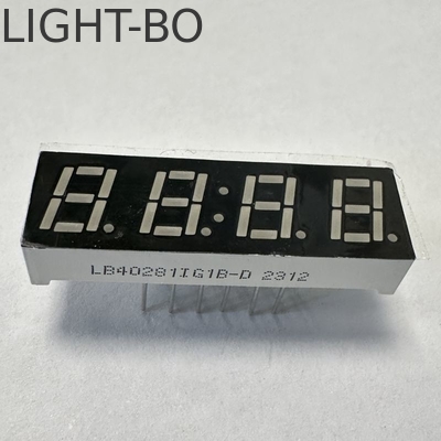 Wyświetlacz LED 7 segment 4 cyfrowy czysta zielona wspólna katoda dla temperatury i wilgotności