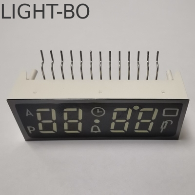 7 segmentów wyświetlacza LED 4 cyfrowe ultra białe wspólne anody do wbudowanego zegarka pieca