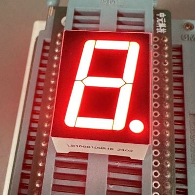 Dobra cena. Ultra Jasny Czerwony Jednoszyfrowy 0,8 cala 7 Segment LED Display Wspólna katoda dla wskaźnika cyfrowego w Internecie