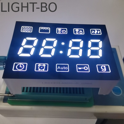 Ultrajaśniejsze białe mikrofalówki 7 segmentów LED wyświetlacz 4 cyfrowy wspólny katodę