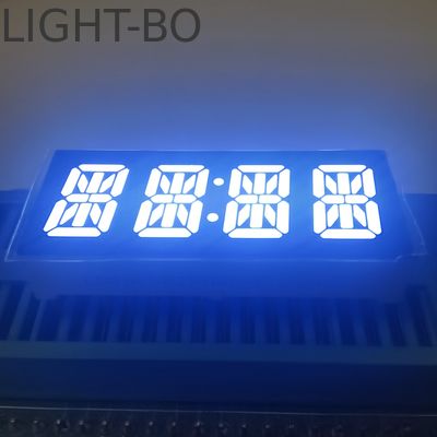 4 cyfrowy 0,39-calowy wspólny katodę 14 segment ultra jasny biały LED display zegar