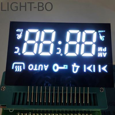 Ultra jasny biały 4-cyfrowy 7-segmentowy wyświetlacz LED Common Anode for Oven Timer
