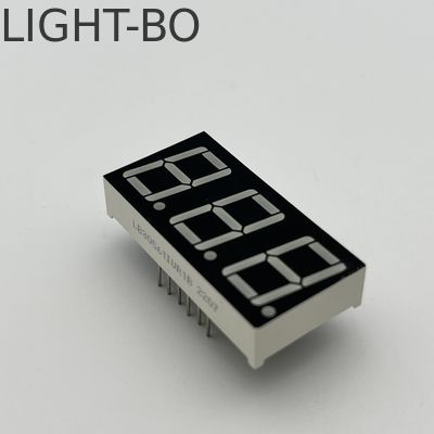 Ogólny katodę Ultra jasny czerwony wyświetlacz LED powierzchni 7 segment 3 cyfry 14,2 mm dla kontrolera temperatury