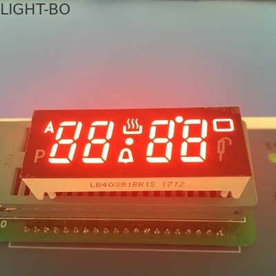 Super Red Custom Wyświetlacz LED Wspólna anoda 4-cyfrowy 7-segmentowy typ złącza DIP