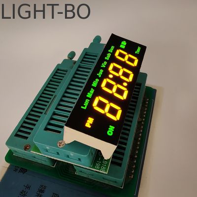 4-cyfrowy 7-segmentowy wyświetlacz LED żółto/zielony do sterowania timerem