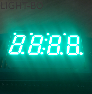Czyste zielone 0,49 cala 4 cyfrowe 7 segmentów LED wyświetlacz Wspólna katoda dla kontrolera temperatury