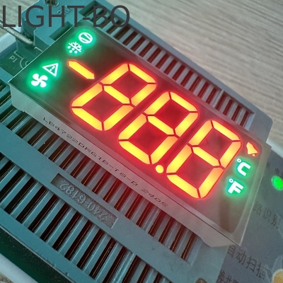 Dobra cena. Red/Pure Green LED Display 7 Segment 17mm common cathode for Digital Refrigeration Systems w Internecie