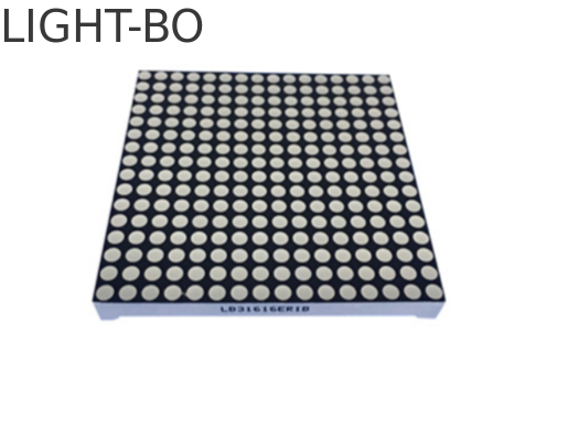Dobra cena. Super jasna czerwona 3mm matryca LED 16 x 16, wyświetlacz z katodą wierszową i anodą kolumnową do ekranu wyświetlacza w Internecie