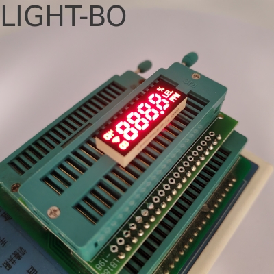 Dobra cena. Bright Red 4-Digit LED Clock Display for Easy-Read Time on Home Appliances w Internecie