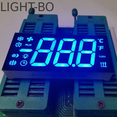 Dobra cena. Ultra Bright Blue Triple Digit 7 Segment LED Display Common Cathode for Refrigerator Controller w Internecie