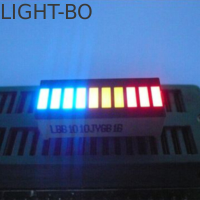 Dobra cena. 25,4x10,1mm Wielokolorowe 10-segmentowe moduły wyświetlacza LED Lightbar w Internecie
