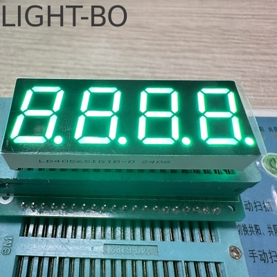 4-cyfrowy wyświetlacz LED o średnicy 0,56-calowej (14,2 mm) z 7 segmentami