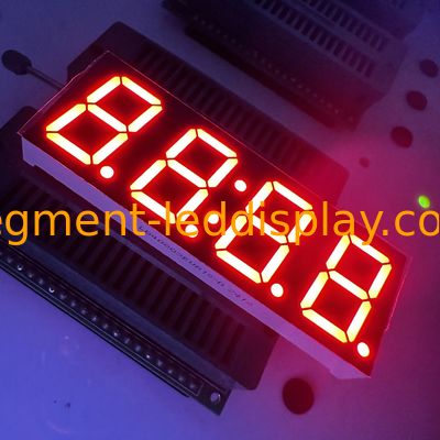 Wyświetlacz zegara LED 4-cyfrowy o wysokiej widoczności w kolorze ultra czerwonym