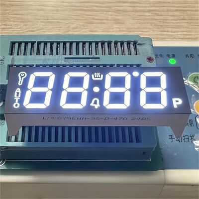 Wyświetlacz LED Ultra White 7-segmentowy 4-cyfrowy wspólna katoda do piekarnika 58,2*19mm