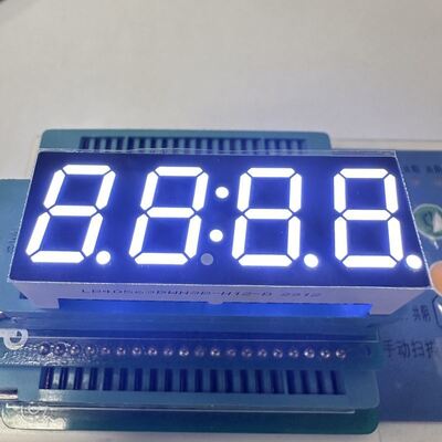 Do sterowania temperaturą 4 cyfrowe 14,2 mm czyste zielone 7 segmentów LED wyświetlacz wspólny anodę