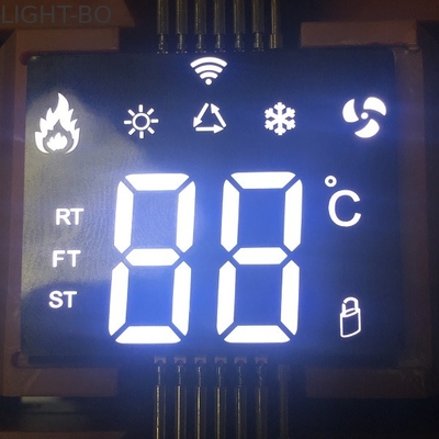 Ultra cienki wyświetlacz LED SMD biały 7 segment dla sterownika klimatyzatora