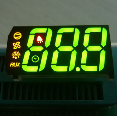 Triple Digit Pure Green LED Display 7 Segment Common Cathode for Refrigerator