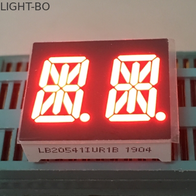 Ultra Red 0.54 Cal Dual Digit 14 SegmentAlphanumeric Led Wyświetlacz dla tablicy przyrządów