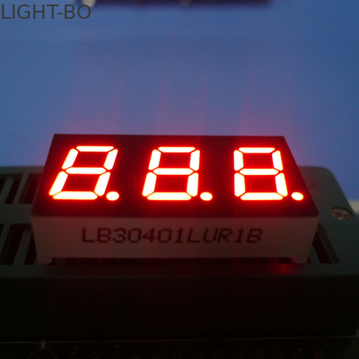 Dobra cena. 0.4 Inch Super Jasny Czerwony 7 Segment LED Display Trzycyfrowy Wspólny Anod w Internecie