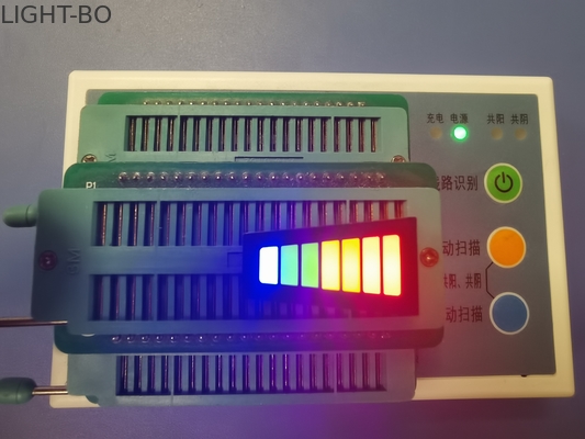 7 segmentów 3.3V 120mcd Wspólna anoda trapezowa listwa świetlna LED