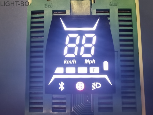 7-segmentowy moduł wyświetlacza LED Ultra White / Red / Yellow do skutera elektrycznego