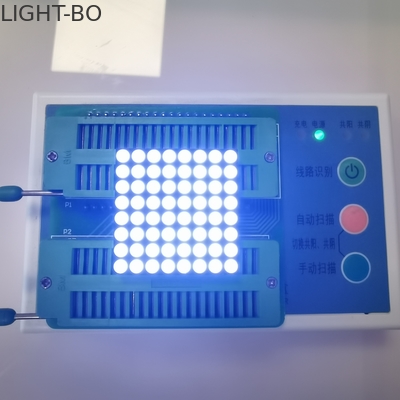 Dobra cena. 635nm 100mcd 8 X 8 Dot Matrix Wyświetlacz LED Żółty segment czarny Twarz w Internecie