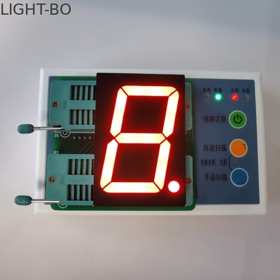 7-segmentowy wyświetlacz LED o przekątnej 1,8 cala i mocy 80 mW 635 nm i rozdzielczości 35 mcd