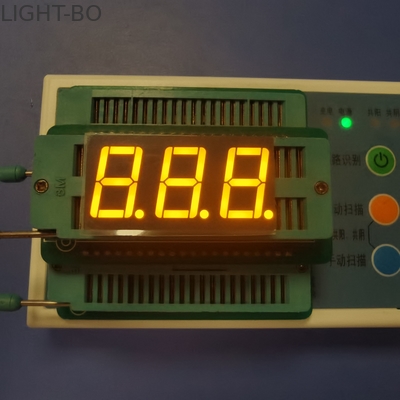 3 cyfry 0,56 cala 20mcd 30nm 80mW 7 segmentowy wyświetlacz LED