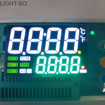7-segmentowy wyświetlacz LED o wysokości 18 mm 80 mW Podwójna linia 4 cyfry do tablicy przyrządów
