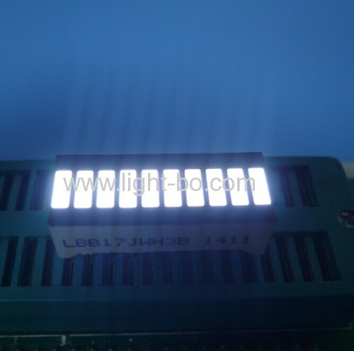 Bardzo jasny zielony / czerwony 10 segmentowy pasek świetlny LED Grade na tablicę rozdzielczą