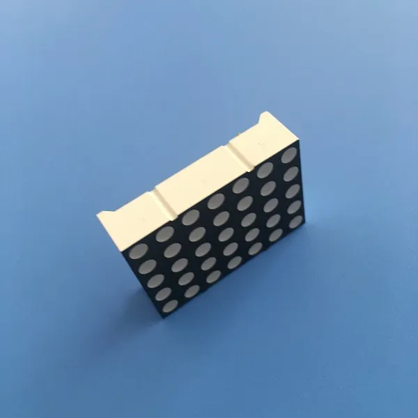 Wyświetlacz LED DOT Matrix 3mm Super Jasny Żółty dla ruchomych znaków / tablic wiadomości 0