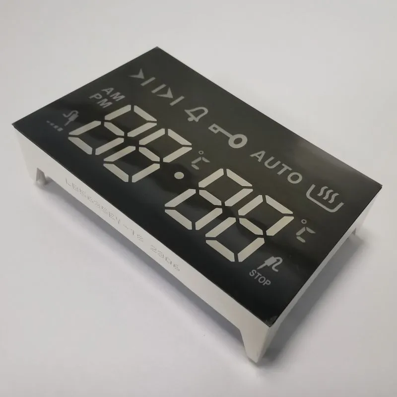 Wyświetlacz LED 7 Segment Ultra Jasny Bursztyn 4-cyfrowy Wspólna anoda dla 4 klawiszy dotykowych Wbudowany w piecu 1