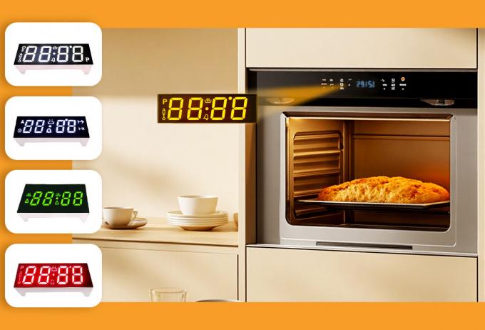 0.32 cali (8,2 mm) 7-segmentowy wyświetlacz LED, ultra jasny biały, wspólna anoda do sterowania lodówką i sprzętem domowym 4