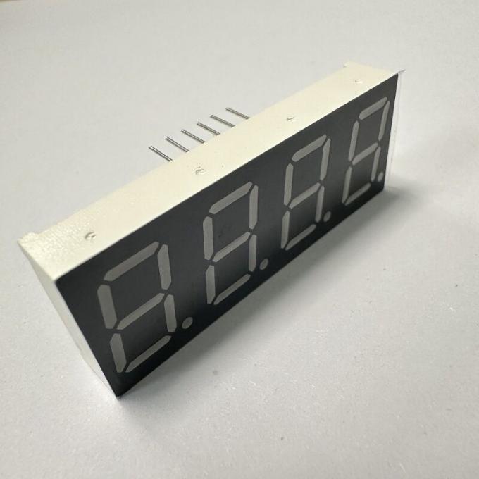 4-cyfrowy wyświetlacz LED o średnicy 0,56-calowej (14,2 mm) z 7 segmentami 3