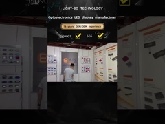 Czysty biały 16-segmentowy wyświetlacz LED do cyfrowych wskaźników Produkty multimedialne