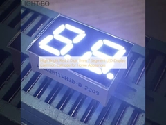 Wysokiej Jasnej Czerwonej 2-cyfrową 7mm 7 Segment LED Display Common Cathode for Home Appliances