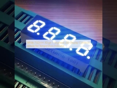 Biały 7,62 mm 4Digit 7 Segment LED Display Common Anode dla wskaźnika temperatury