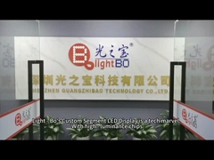 niestandardowy 7-segmentowy wyświetlacz LED